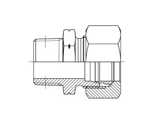 Male Stud Coupling NPT