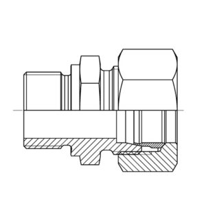 Male Stud Coupling BSPP