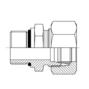 Male Stud Coupling UNO/O-Ring Boss